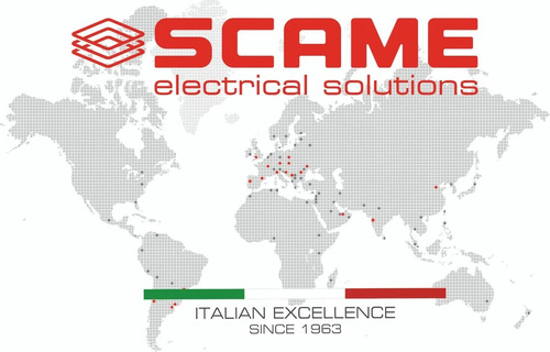 Prensacable Scame Metrica M25 X 1.5 Ip66 Electricidad X 25u.