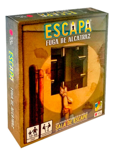 Juego De Mesa ¡escapa! Fuga De Alcatraz