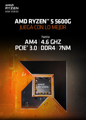 Pc Gamer Nvidia Geforce Gtx 1660 Super, Amd Ryzen 5 5600g 3.9 Ghz, 16gb Ddr4 3200mhz, 512gb Nvme Ssd, 500w 80 Plus White, Ypa-cm560gb-16s1m