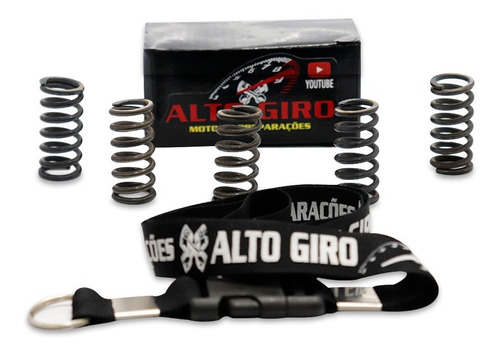 Imagem 2 de 2 de 5 Molas Preparadas Embreagem Da Cb 300 / Xre 300 / Falcon