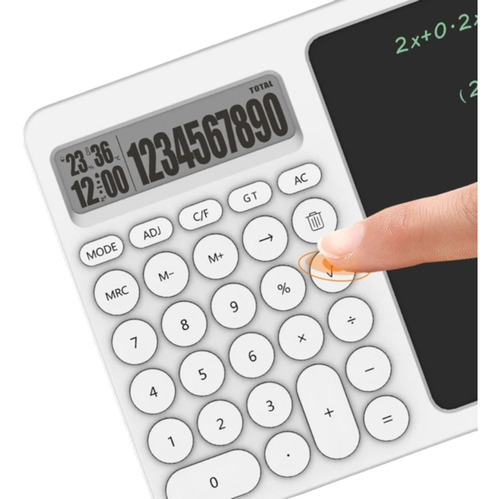 Calculadora Portátil Negocios Tableta Tablero Lcd Escritura