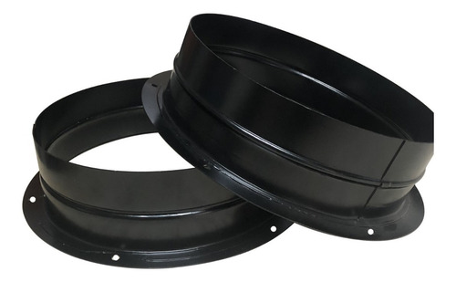 Par De Flanges Industriais Para Conexão De Exaustor 300mm
