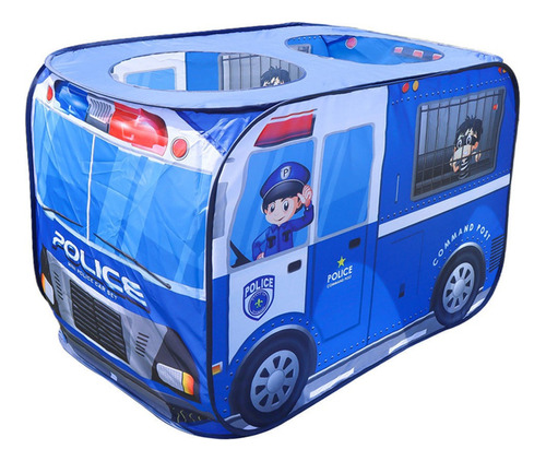 Juguete Del Juego De La De Los Niños De Coche De Policía