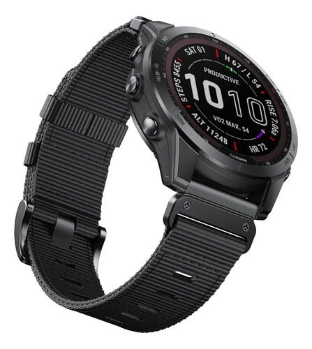 Correa De Reloj Ekingeek Ajustable De Nailon Para Garmin Fen