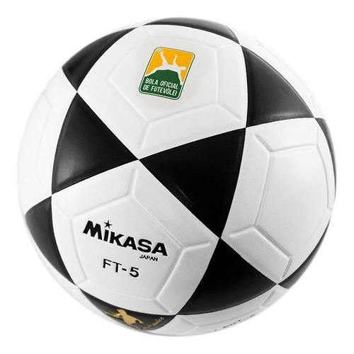 Bola Ft5 Futevolei Original Fifa Mikasa Branca E Preta Ft-5 Experts Em Altinha Profissional Praia Futemesa