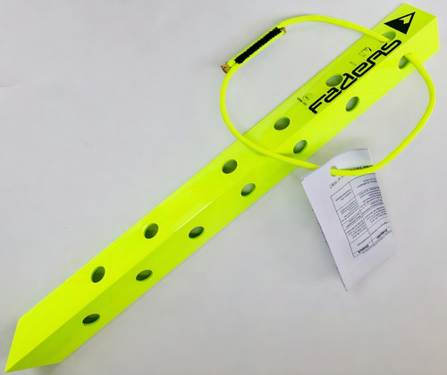 Estaca Nieve Montaña Rescate Glaciar Alpinismo 50cm Faders Color Verde Limon