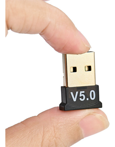 Imagen 5 de 10 de Adaptador Bluetooth Usb Receptor Nano V 5.0 Pc Notebook