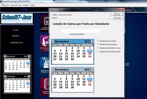 Programa Para Pagos Escolares