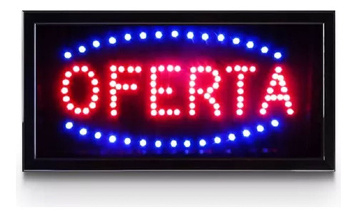 Cartel Luminoso Led Comercial Oferta