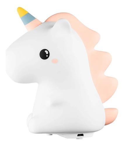 Unicorni Lampara Led De Silicona Recargable Para Niños 