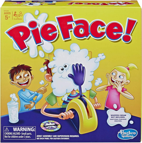 Juego Hasbro Gaming Pie Face | Juego De Mesa Familiar De Cre