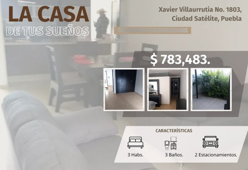 Casa En Ciudad Satèlite Puebla / Gv16 -  Di  150