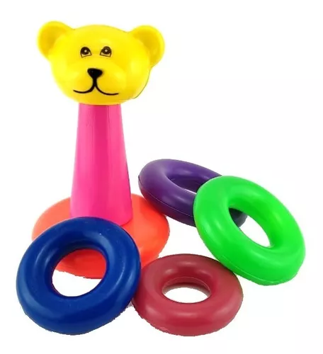 Jogo Educativo Baby Toys Set Encaixe 24 Peças Pica Pau 580