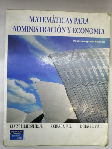 Matemáticas Para Administración Y Economía Pearson Educación