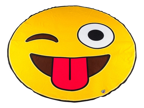 Toalla De Playa Emoji Bigmouth Inc