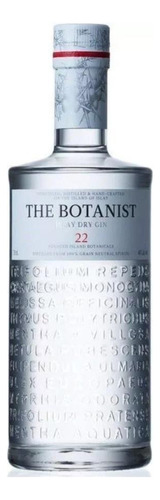 Gin The Botanist Islay Dry. 700 Ml Cítrico Refrescante, Elegante Y Lujoso