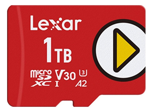 Lexar Tarjeta Micro Sd 1tb Para Nintendo Switch, Compatible Con Juegos Como Mario, Zelda, Pokémon, Expansión Para Eshop, Clase 10 V30 A2 U3, Alta Velocidad 120mb/s, Consola Portátil