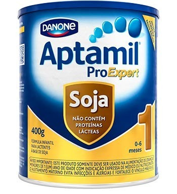 Aptamil Soja 1 400g  Com 6 Unidade