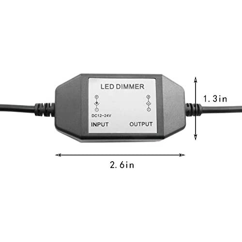 Interruptor Regulador De Tira De Led De 1 Pieza De 12v ...