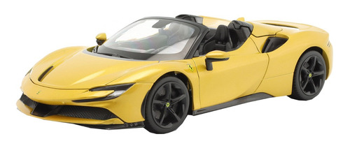 Auto Escala 1/18 Ferrari Sf90 Spider Dorado