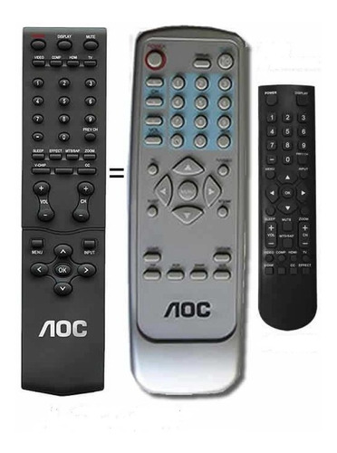 Control Remoto Tv Lcd Led Para Aoc Hyundai Lcd-401