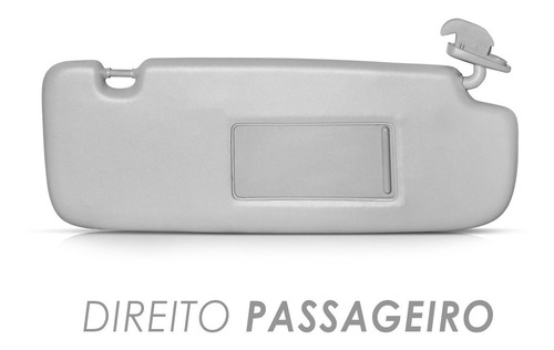Quebra Sol Fox Spacefox 2003 A 2020 Com Caixa Espelho Cinza