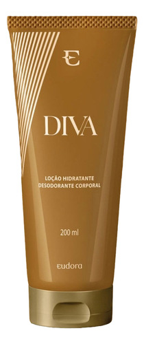 Eudora Diva Locão Hidratante Desodorante Corporal 200ml