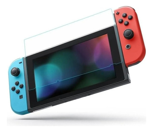 5 Laminas Micas Protectoras De Vidrio Para Nintendo Switch