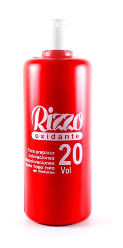 Agua Oxigenda Rizzo Oxidante 20 Volumen 1 Litro