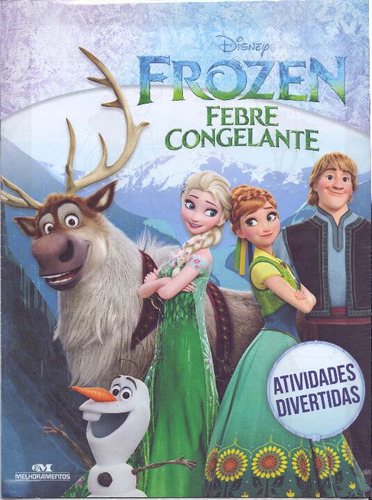 Libro Atividades Divertidas Frozen Fever De Disney Melhoram