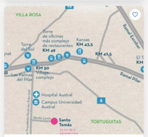 Venta Terreno / Barrio Privado Santo Tomas - Pilar