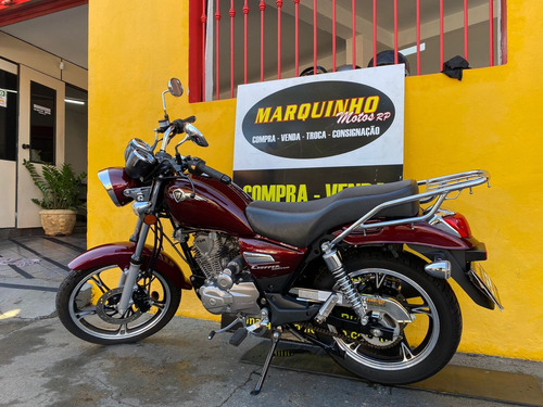 Imagem 2 de 9 de Haojue Chopper Road 150 Vermelho 2020
