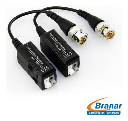 Video Balun Pasivo 400mts Hd Hasta 8mp 4k