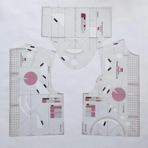 Honeysew Regla De Diseño De Moda 1:1 Para Mujer, Blusa, Dise