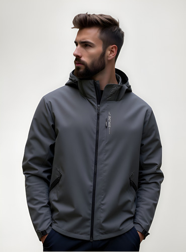 Chaqueta Impermeable A Prueba De Viento Transpirable Hombres