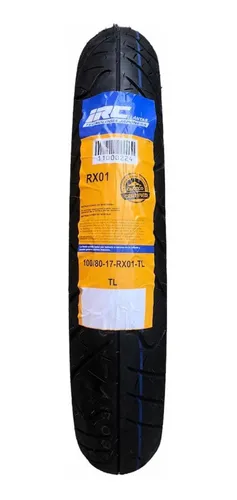 Llanta 100 80 17 Irc Rx01 Sellomatic