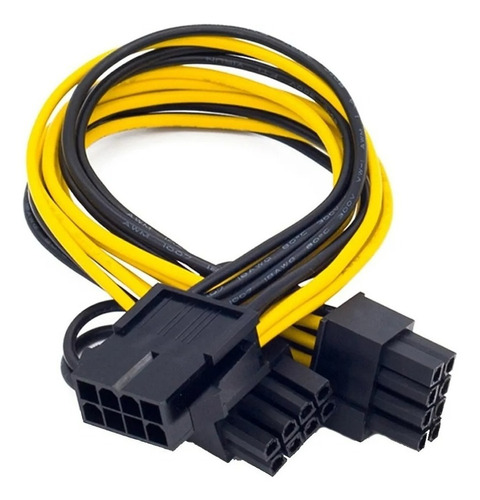 Imagen 1 de 6 de Cable Splitter Cpu 8 Pin A 2x 8 (6+2) Pcie Mineria Altanet