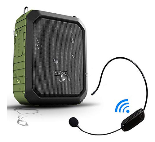 Amplificador Voz Inalámbrico 18w Bluetooth Impermeable