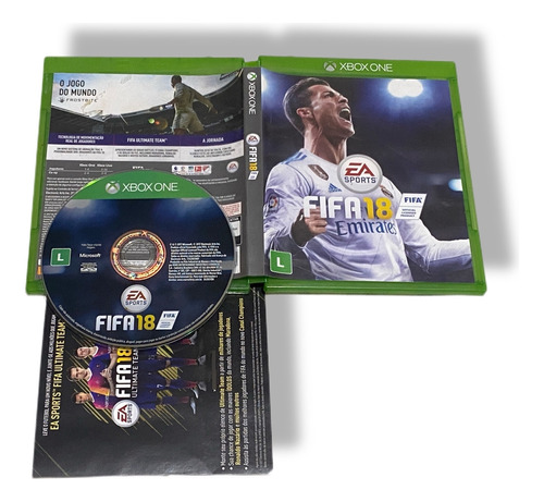 Fifa 18 Xbox One Dublado Envio Ja!