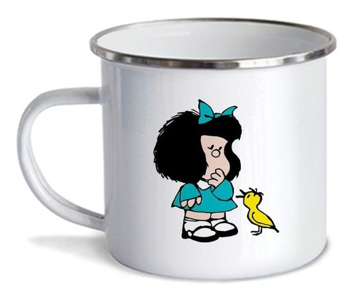 Taza Mafalda Grandes Son Aquellos, Peltre (10oz=300ml)