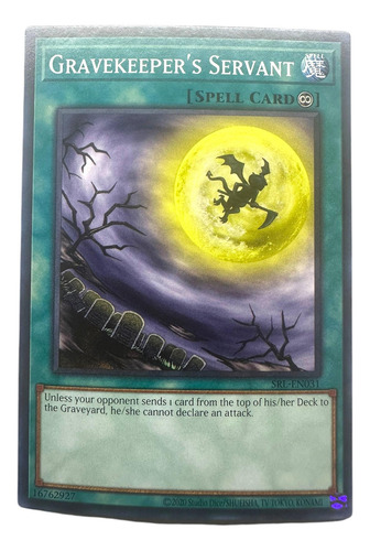 Yugioh Gravekeepers Servant Srl
