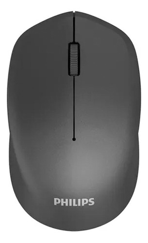 Mouse Wireless Oficina Philips M344 Inalambrico Negro