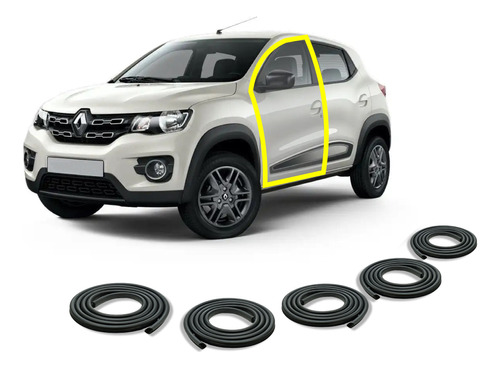 Hule Empaque De Puertas Renault Kwid (par)