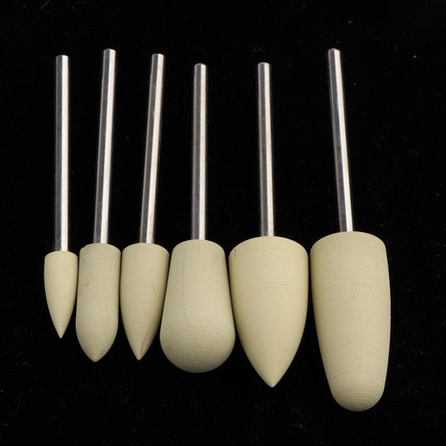 6 Pedazos Broca De Taladro De Uñas Cabeza De Clavos 04