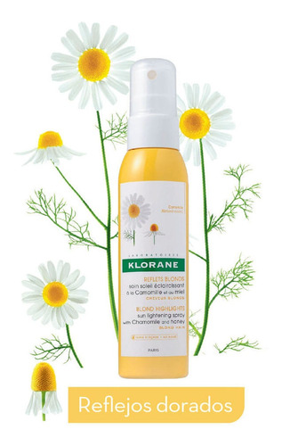 Klorane Tratamiento Camomilla Cuidado De Sol Aclarador Spray