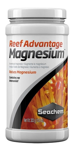 Seachem Reef Advantage Magnesium 300g Restaura E Mantém Mg