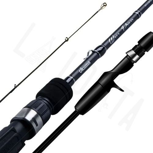 Caña Okuma Baitcasting Wave Power  6´6 Pies 1,95 Mts Carbono