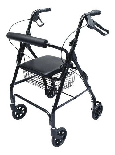 Andadera Caminadora Ortopédica Plegable Aluminio Rollator