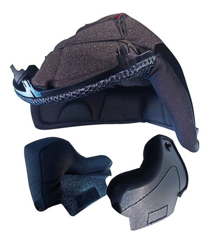 Forracao Completa Capacete Ls2 Of562 Airflow Cor Preto Tamanho Do Capacete 58/m