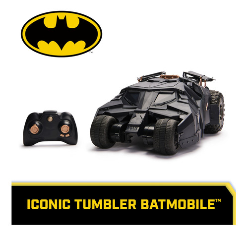 Vaso Rc Batmobile A Escala 1:15 De Batman, 85 Aniversario